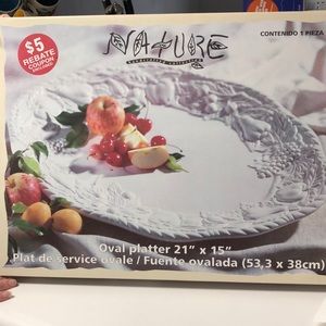 Oval platter